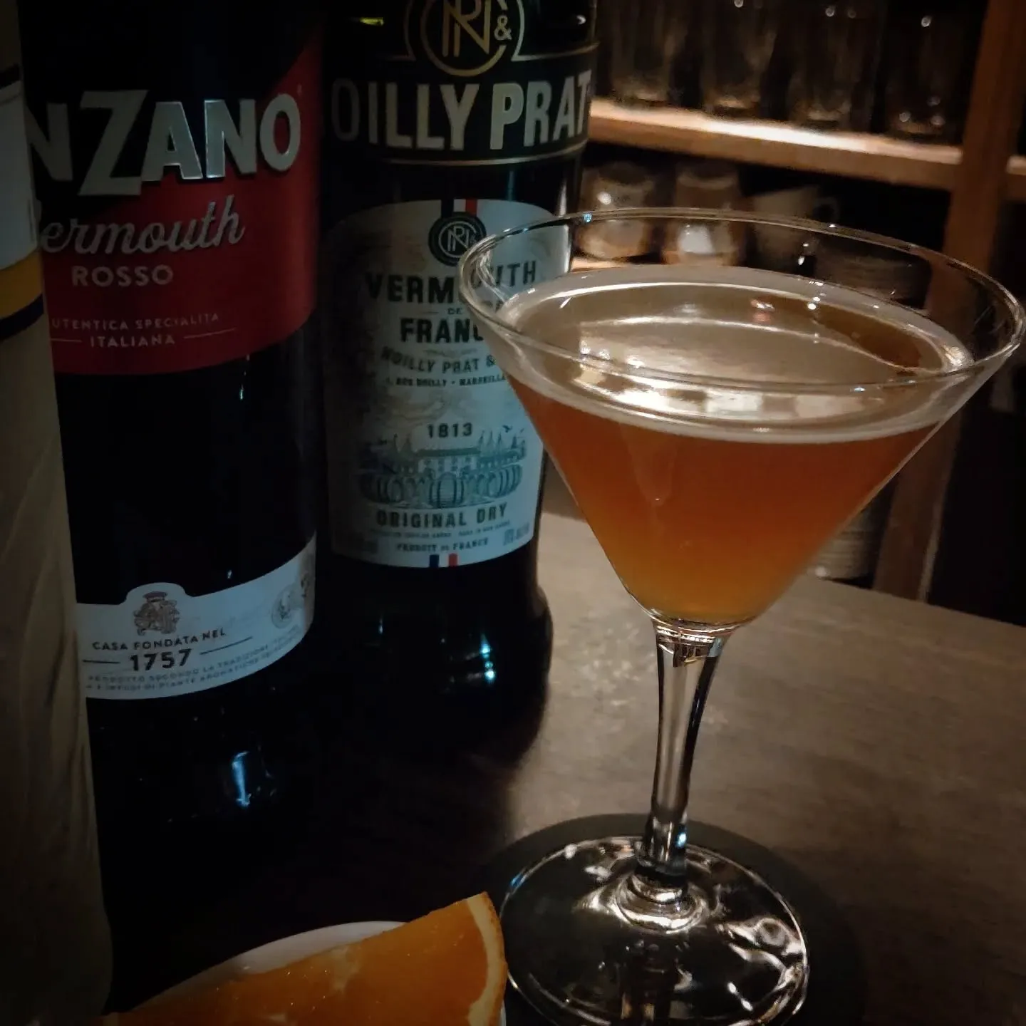 3つ目の地名カクテルはブロンクス🍸️