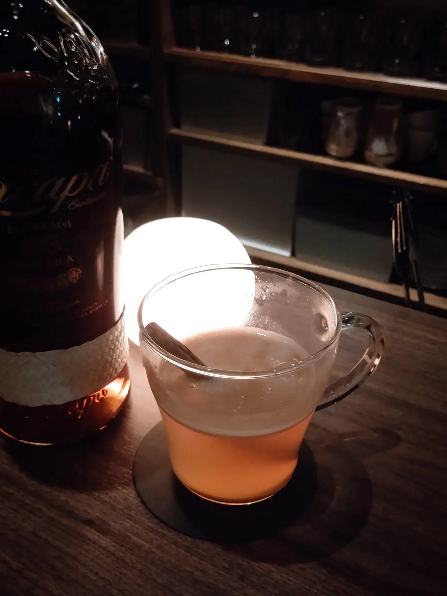 ホットバタードラム🍸️17世紀植民地時代のアメリカで、寒さを...