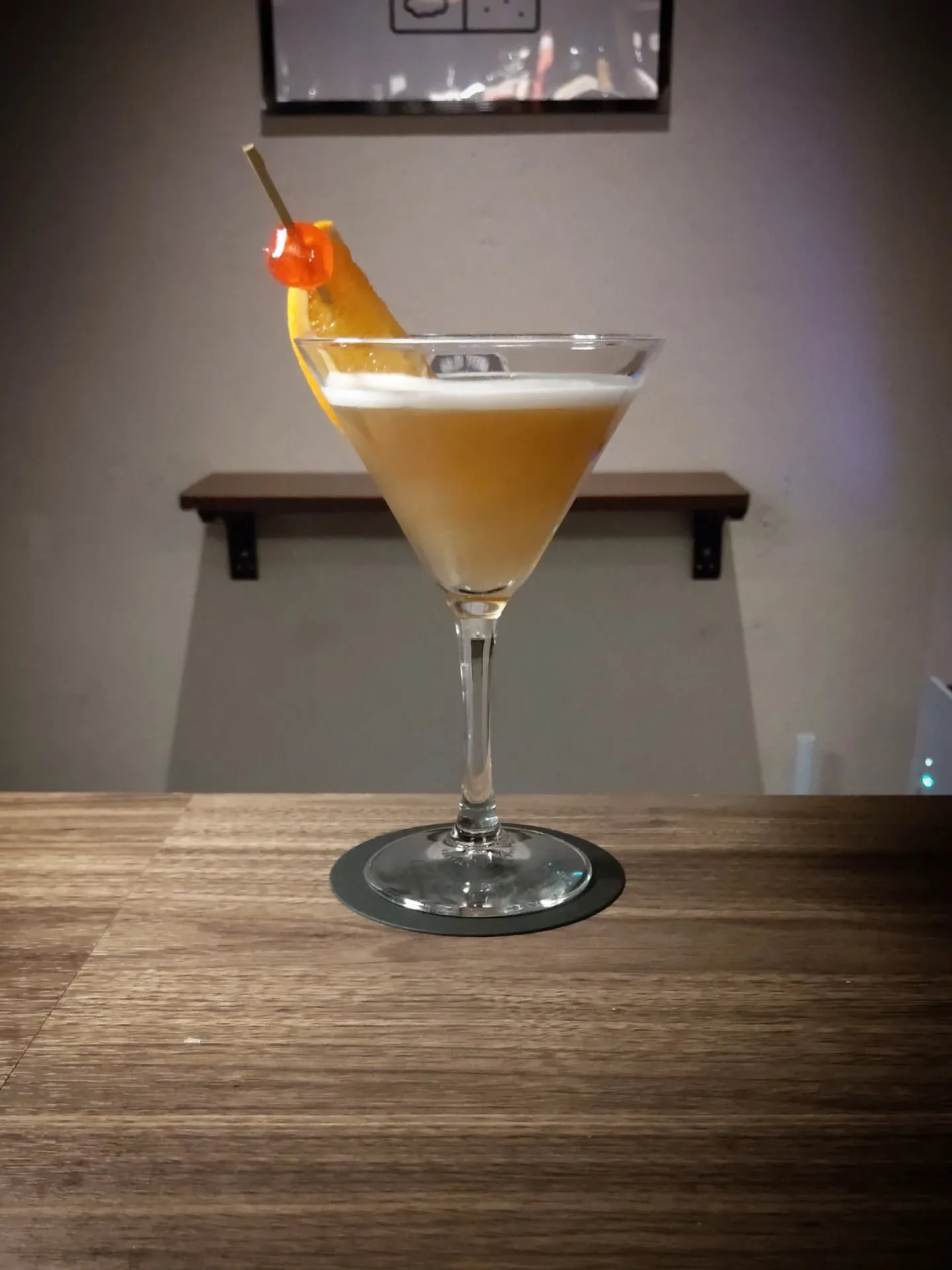 ウイスキーサワーです🍸️